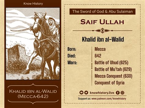 Answer (1 of 2) It&39;s highly regarded as the spirit of Islam. . How many battles did khalid ibn walid win